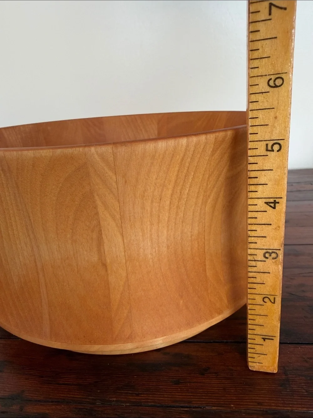 Williams Sonoma John McLeod Light Wood Serving Bowl with Natural Grain.